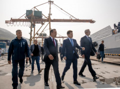 В морском порту краевого центра вновь заработал причал № 9