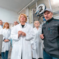 Оксана Лут посетила колхоз им. Ленина и &laquo;Тымлатский рыбокомбинат&raquo; 2